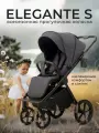 Прогулочная коляска Sweet Baby Elegante S, цвет Dark Grey (Графитовый), артикул производителя 427526