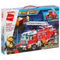 Конструктор Qman Fire Rescue 2807 Пожарная машина, 366 дет.