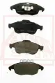 Колодки тормозные CITROEN CITROEN/PEUGEOT Berlingo 2005- C4 Grand Picasso 2006- C4 Picasso 2007- DS4 AKYOTO арт. akd-13104