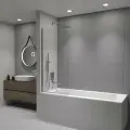 Шторка на ванну RGW SC-109 (H-1400)