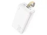 Портативный аккумулятор HOCO J87B PD20W+QC3.0 Tacker, 30000мАч, белый