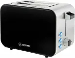 Тостер Hottek HT-972-051, черный/серебристый