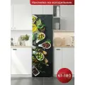 Самоклеящаяся пленка на холодильник. Интерьерная наклейка для мебели.