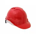 Каска защитная КЭС Европласт, с храповым механизмом, красная, 52-62 размер