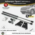 Газовые упоры (амортизаторы) капота для Volkswagen Tiguan 1 (2007-2018г. в.), стойки кузова 2 шт, газлифт крышки VW тигуан
