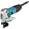Электроножницы Makita JS1602, листовые, для металла, мощность 380Вт, 4000 ходов/мин, 2.5мм