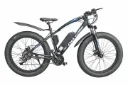 Электровелосипед 26 36В/250Вт (350) Fat BIKE GET WOKE BZ-26D (аккум.10Ah, диск,27ск) ЧЕР.-СИН (марка