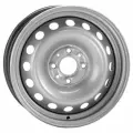 Стальной колесный диск Trebl 52A35D 5x13/4x100 D57.1 ET35 Silver