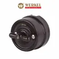 Переключатель/выключатель одноклавишный Werkel Ретро W5612014 коричневый IP20
