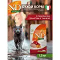 Сухой корм Farmina N&D GF PUMPKIN (Фармина) для стерилизованных кошек, перепел с гранатом и тыквой 1.5 кг