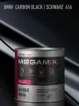 Краска автомобильная BMW Carbon Black 416 850 мл Краска автомобильная, базисная под лак, MEGAMIX