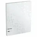 Папка на 4 кольцах Berlingo DoubleWhite, 24мм, 1000мкм, белая, D-кольца, с внутр. карманом