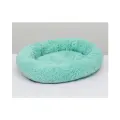 Лежанка для собак и кошек «Уют», мягкий мех, 45 х 35 х 11 см, мятная