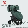 Коляска прогулочная Baballo 2025 изумрудный на черной раме