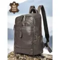 Рюкзак городской CAPRI, коричневый, мужской, натуральная кожа
