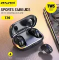 Наушники беспроводные Awei T20 ENC Sports Earbuds (черный)