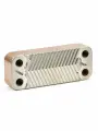 Пластинчатый теплообменник 14 пластин для Viessmann Vitopend 100-W A1JB 29,9 кВт, WH1B 30 кВт (7856964) 7825534