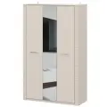 Шкаф комбинированный Калипсо 1301х2100х520мм трехстворчатый Меланж SV-М 1 шт