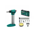 Паяльник газовый KRAFTOOL MULTI TORCH горелка, фен, пьезоподжиг, набор 8-в-1