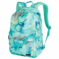 Комплект 5 шт, Рюкзак HEIKKI DREAM (хейки) универсальный, с карманом для ноутбука, эргономичный, Mint marble, 42х26х14 см, 272526