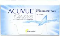 ACUVUE контактные линзы Acuvue Oasys with Hydraclear Plus 24 шт sph-1.50/BC8.4/14,0