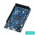 Контроллер Arduino Due на Atmel SAM3X8E ARM Cortex-M3 + USB кабель (5 штук)