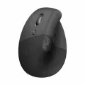 Вертикальная беспроводная мышь logitech LIFT GRAPHITE, черный