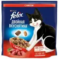 Felix Сухой корм для кошек Двойная вкуснятина с мясом (12498591) 1,300 кг 59845 (2 шт)