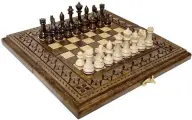 Шахматы + нарды резные Роял 1 30, Ustyan