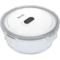 Контейнер стеклянный герметичный круглый 1,3л Linea Desco 93-DE-CA-21-1300