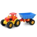 Трактор Zebratoys Active с прицепом без механизмов