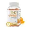 Maxler D3+K2 Gummies, 270 г, 90 шт., 1 уп., апельсин