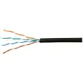 Кабель Skynet Standart UTP outdoor 4x2x0,48, медный, FLUKE TEST, кат.5e, однож, 305 м, box, черный