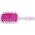 Janeke SUPERBRUSH Щетка для волос малая, 86SP234LIF, светло-лиловый/фуксия, 17,5x7x3 см