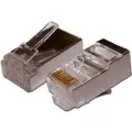 Коннектор Twt Lanmaster RJ45 STP 8P8C, универсальный, cat.6, 100 шт. (-PL45/S-8P8C-6)