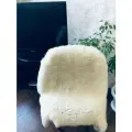Ковер-накидка из натуральной овечьей шкуры (мех, овчина) для дома и авто
