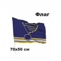 Флаг хоккейный клуб НХЛ St. Louis Blues - Сент-Луис Блюз