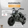 Минибайк Lucky Duck Ranger RB200MAX, 196см³, вариатор, дисковые тормоза, задний амортизатор, серый графит