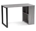 Стол компьютерный Woodville Битти Лофт 116 бетон / черный матовый