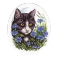 Klart набор для вышивания 8-110 Кот в васильках