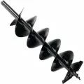 Шнек для грунта D-200/800/2 двухзаходный (BRAIT AG 52, CARVER AG-52, Калибр БС-1500) ( 200 мм диаметр/ 800 мм длина )