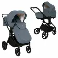 Коляска 2в1 Sweet Baby Stella Plus Therma Dark Grey с термолюлькой