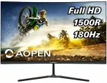 27 Монитор AOpen 27HC5RS3bmiipx, 1920x1080, VA, 180Гц, 2хHDMI, 1хDP, изогнутый, черный [um. hw5cd.301]