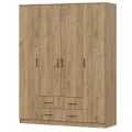 Шкаф ШК 1 1601х2050х520мм Дуб Золотой SV-М 1 шт