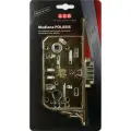 Защелка магнитная AGB Mediana Polaris под цилиндр с отв. пл. крепеж (BOX) золото