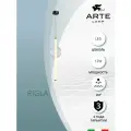 Подвесной светильник Arte lamp RIGLA A6839SP-12CL / LED / 12Вт / 3500К / 600Лм / чёрный