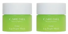 Маска для губ ночная Care: Nel lime lip night mask, с экстрактом лайма, 5 гр, 2 шт