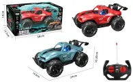 Внедорожник GXS 1:16 на РУ (свет) металлик в коробке, 2 штуки