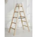 Деревянная двухсторонняя стремянка-ходули WORKY 4 ступени 1,3м.