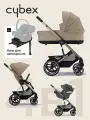 Детская коляска Cybex Balios S Lux 4в1 универсальная, модульная (2025 год), Almond Beige +база Isofix